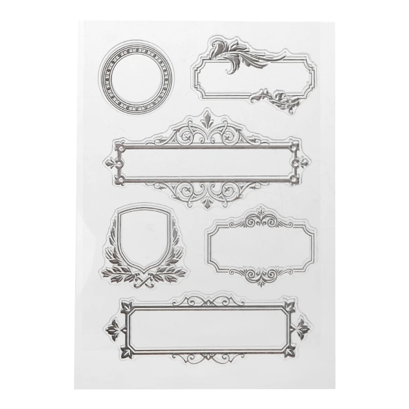 Frame Silicone Clear Seal Stamp DIY Scrapbooking Embossing Photo Album Decorative Paper Card Craft Art Handmade Gift
Frame Silicone Clear Seal Stamp DIY Scrapbooking Embossing Photo Album Decorative Paper Card Craft Art Handmade Gift