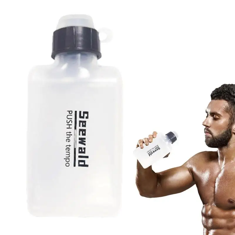 Running Water Bottle Transparent Bicycle Flat Water Bottles For Women 200ml Sports Bottles For Yoga Fishing Fitness Backpacking
Running Water Bottle Transparent Bicycle Flat Water Bottles For Women 200ml Sports Bottles For Yoga Fishing Fitness Backpacking