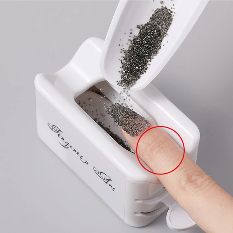Nails art glitter powder sequins double layer manicure tool rhinestones gems decorations recycling box storage portable containe
Nails art glitter powder sequins double layer manicure tool rhinestones gems decorations recycling box storage portable containe