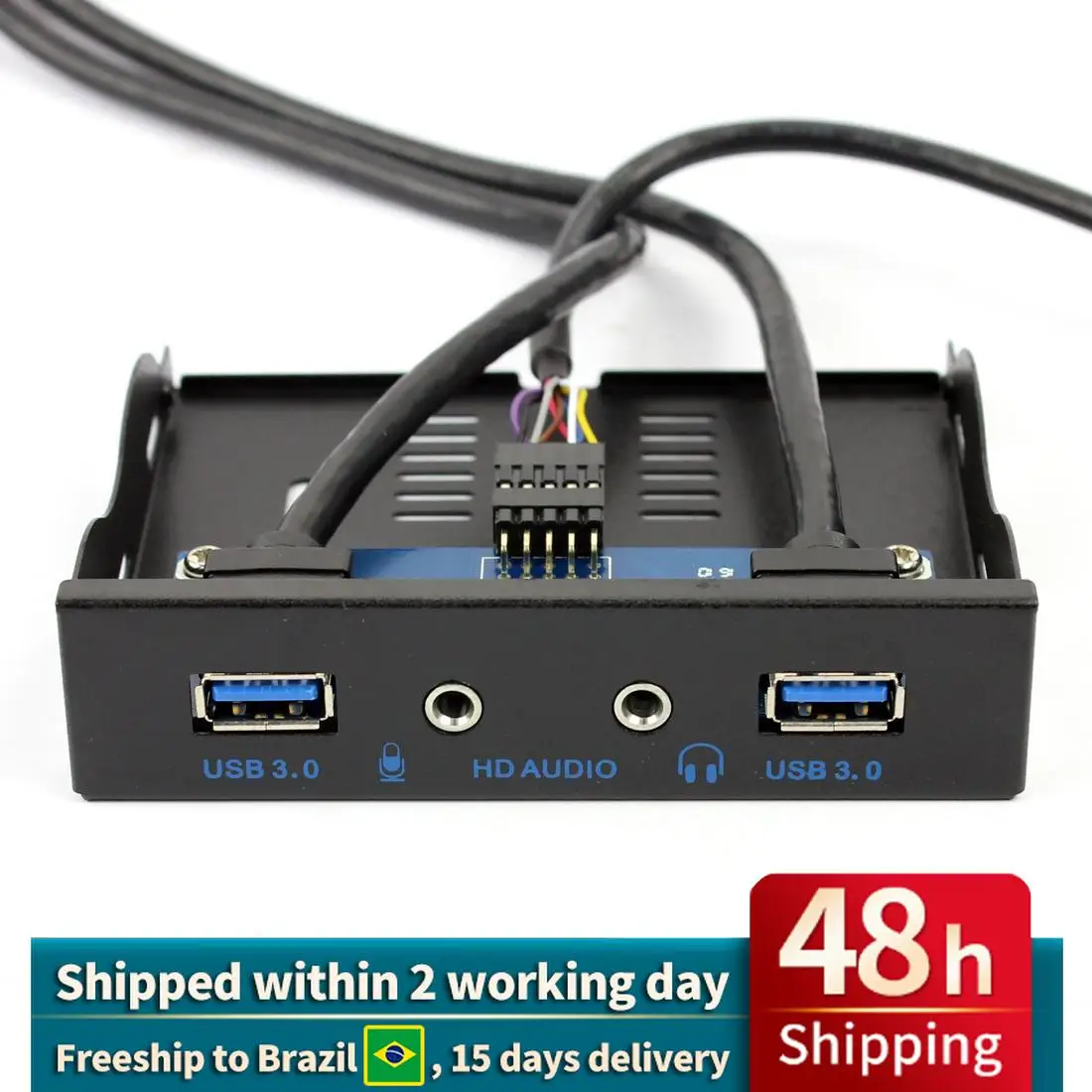 19Pin + 9Pin 2 порта usb-хаб USB 3,0 HD аудио Передняя панель комбинированный кронштейн адаптер для рабочего стола внутренний 3,5 "FDD флоппи Бей
19Pin + 9Pin 2 порта usb-хаб USB 3,0 HD аудио Передняя панель комбинированный кронштейн адаптер для рабочего стола внутренний 3,5 "FDD флоппи Бей