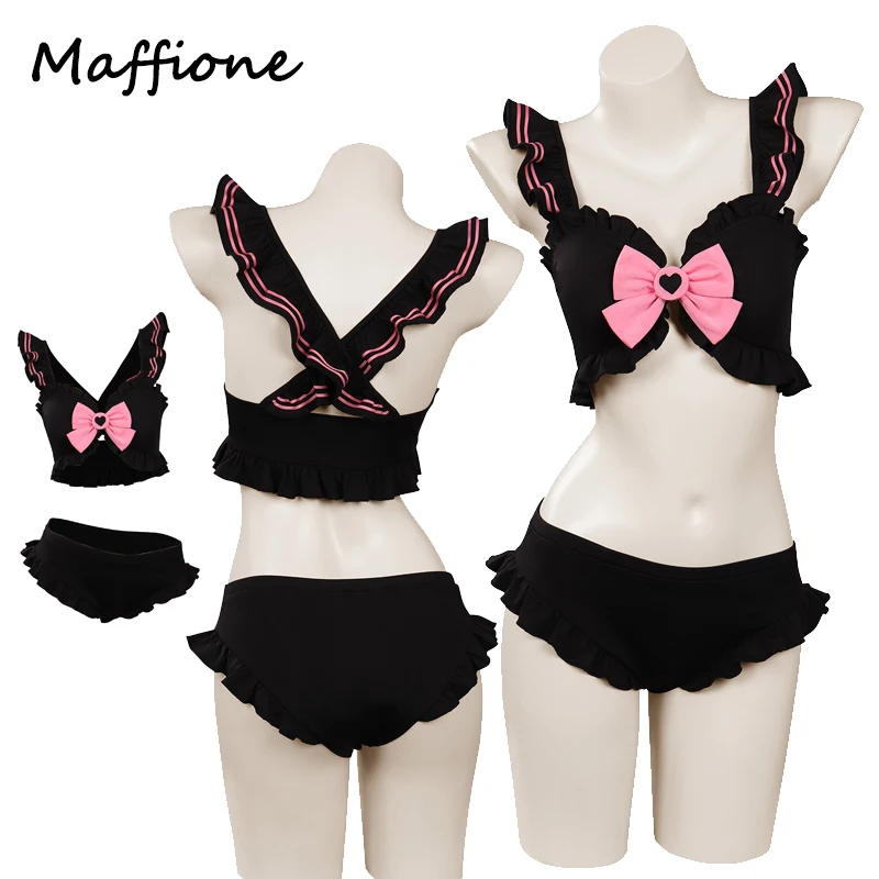 Anime Chibiusa Cosplay Sailor Costumes Bikini Swimsuit Outfits Women Top Shorts Summer Swimwear Set Halloween Seaside Jam Suits
Anime Chibiusa Cosplay Sailor Costumes Bikini Swimsuit Outfits Women Top Shorts Summer Swimwear Set Halloween Seaside Jam Suits