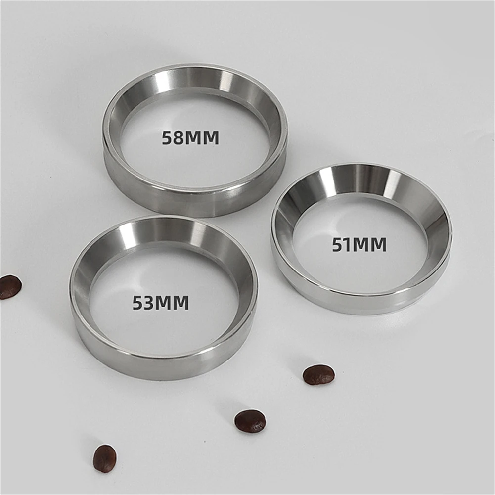 51 53 58MM Magnetic Coffee Dosing Ring Funnel Stainless Steel For Espresso Machine Portafilter Coffee Accessories
51 53 58MM Magnetic Coffee Dosing Ring Funnel Stainless Steel For Espresso Machine Portafilter Coffee Accessories