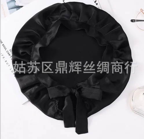 Mulberry Silk Sleep Cap for Women Night Bonnet with Elastic Cord Ribbons Hair Wrap mulberry
Mulberry Silk Sleep Cap for Women Night Bonnet with Elastic Cord Ribbons Hair Wrap mulberry