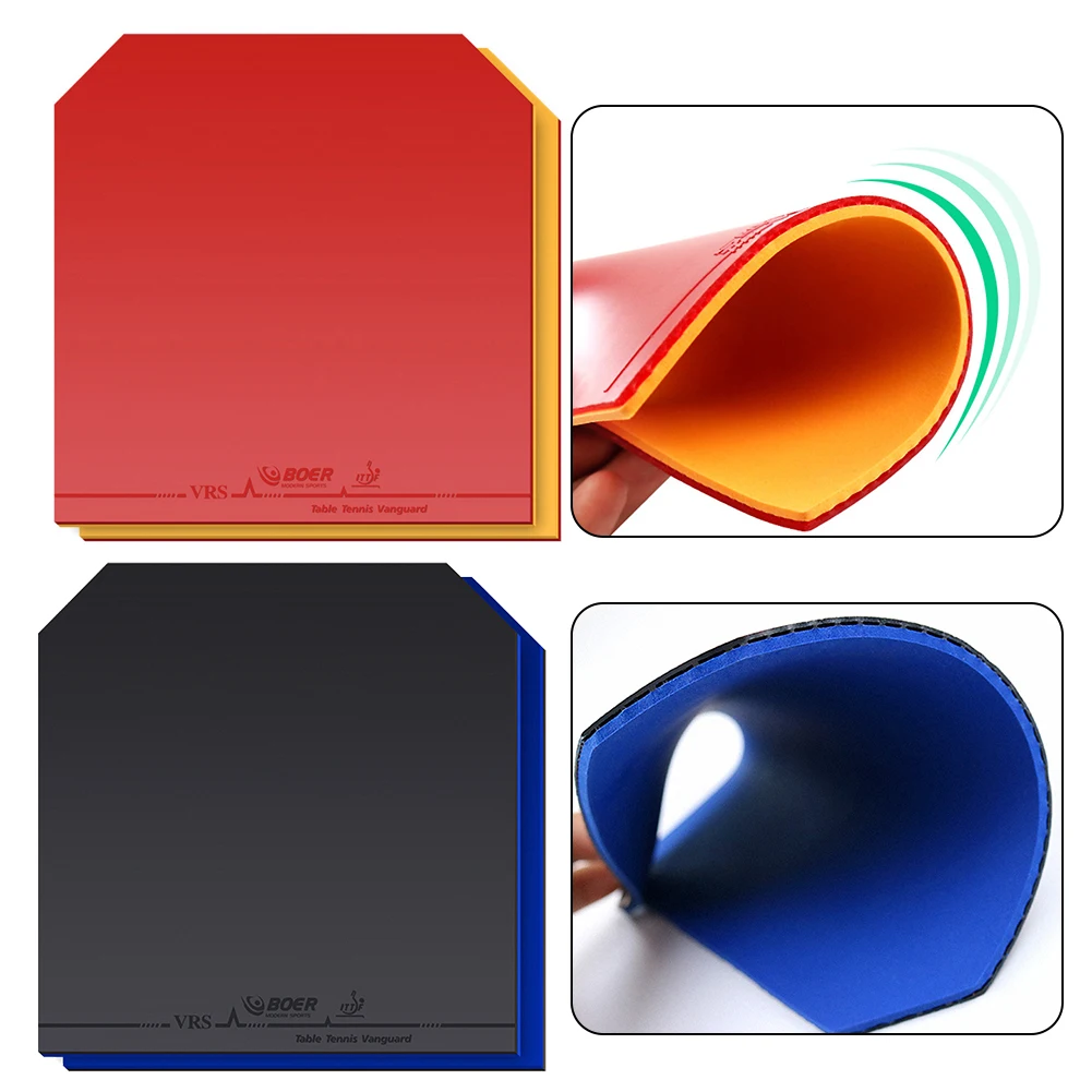 1pc/2pcs Table Tennis Rubber Sponge Cover Flexibility Ping Pong Paddle Racket Rubber Skin High-elastic Sport Sponge Long-lasting
1pc/2pcs Table Tennis Rubber Sponge Cover Flexibility Ping Pong Paddle Racket Rubber Skin High-elastic Sport Sponge Long-lasting