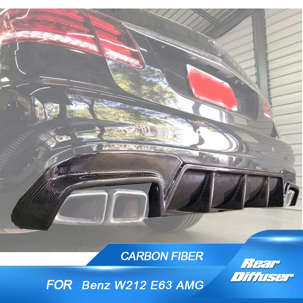Rear Bumper Diffuser Carbon Fiber Lip for Mercedes-Benz E Class W212 E260 E300 E400 E63 AMG Sedan 2013-2015 Car Rear Diffuser
Rear Bumper Diffuser Carbon Fiber Lip for Mercedes-Benz E Class W212 E260 E300 E400 E63 AMG Sedan 2013-2015 Car Rear Diffuser
