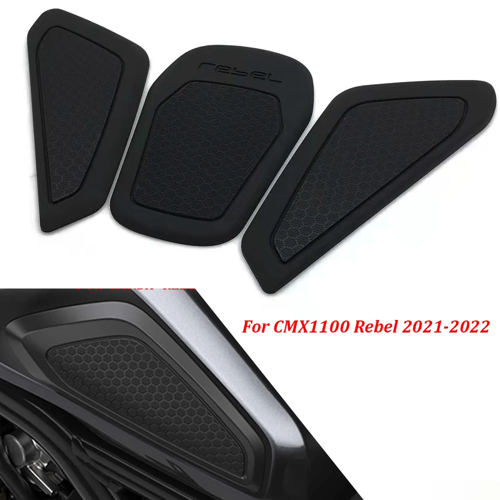 Motorcycle Anti-Heated Gas Tank Side Traction Knee Protector Anti Slip Pad For Honda CMX1100 CMX 1100 Rebel 2021-2022
Motorcycle Anti-Heated Gas Tank Side Traction Knee Protector Anti Slip Pad For Honda CMX1100 CMX 1100 Rebel 2021-2022