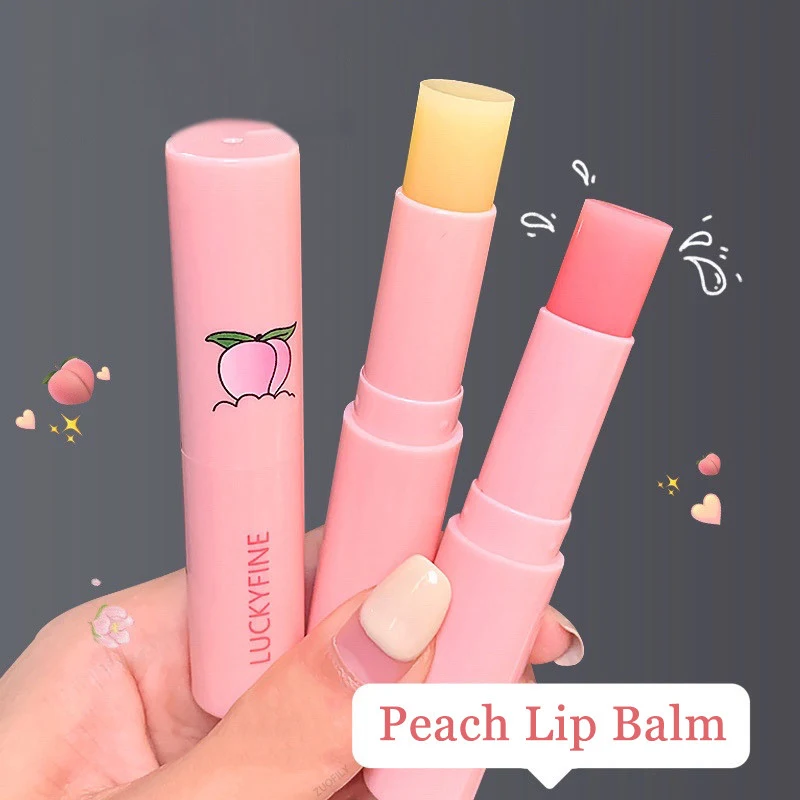 1PC Natural Peach Lip Balm Long-lasting Moisturizing Lipstick Temperature Change Color Lipstick Anti-drying Hydration Lip Care
1PC Natural Peach Lip Balm Long-lasting Moisturizing Lipstick Temperature Change Color Lipstick Anti-drying Hydration Lip Care