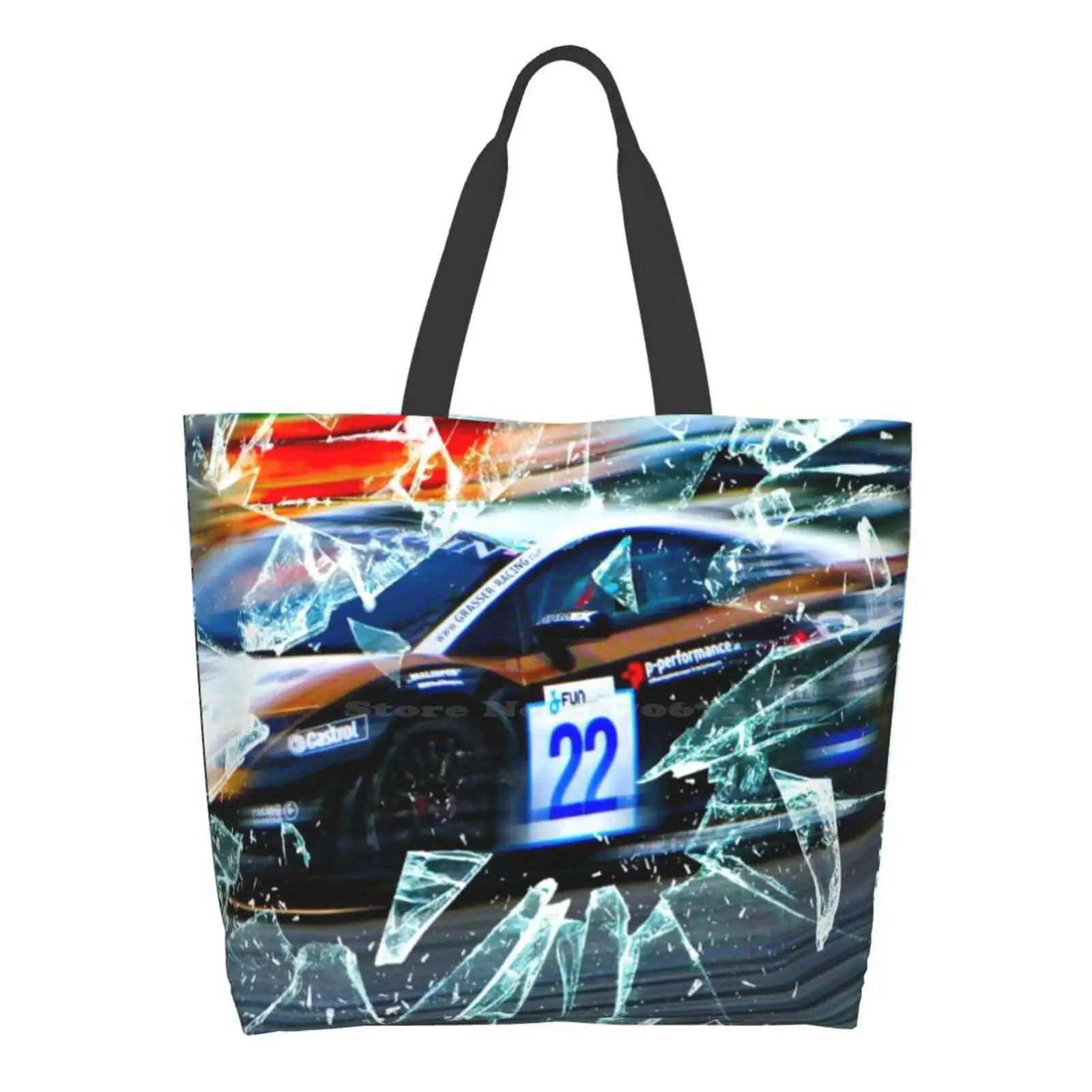 Broken Glass Car Casual Handbag Tote Bag Reusable Large Capacity Car Broken Glass Glass Broken Race Car Race Usa
Broken Glass Car Casual Handbag Tote Bag Reusable Large Capacity Car Broken Glass Glass Broken Race Car Race Usa