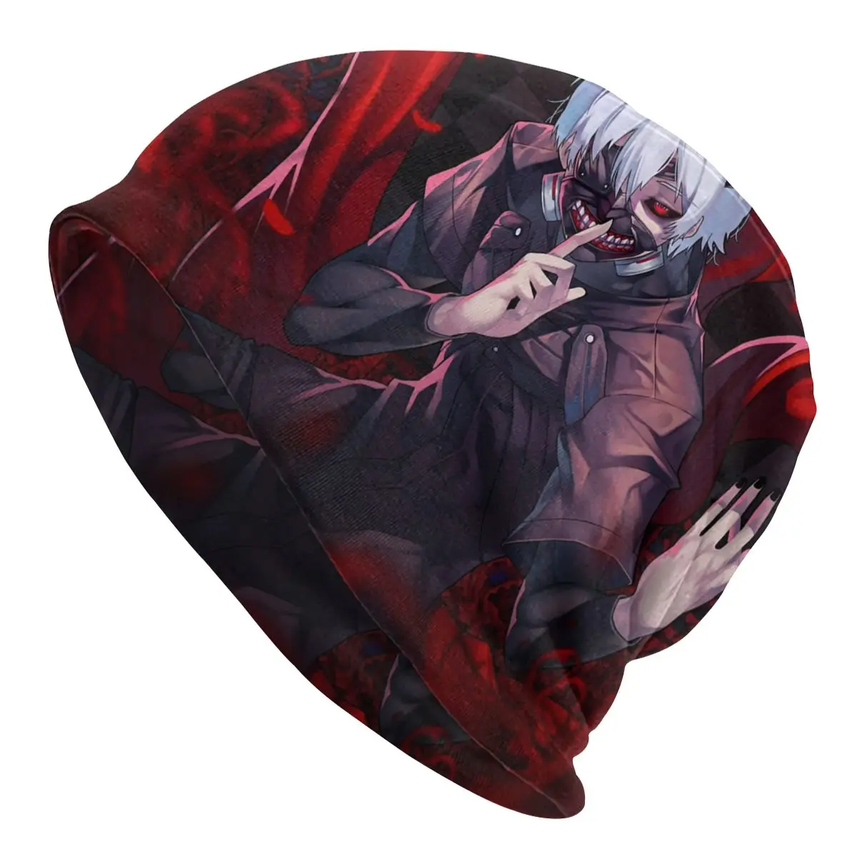 Tokyo Ghoul Ken Kaneki Fantasy Manga Don't Talk Men Women Beanies Cycling Ski Cap Double Layer Fabric Bonnet Hat
Tokyo Ghoul Ken Kaneki Fantasy Manga Don't Talk Men Women Beanies Cycling Ski Cap Double Layer Fabric Bonnet Hat