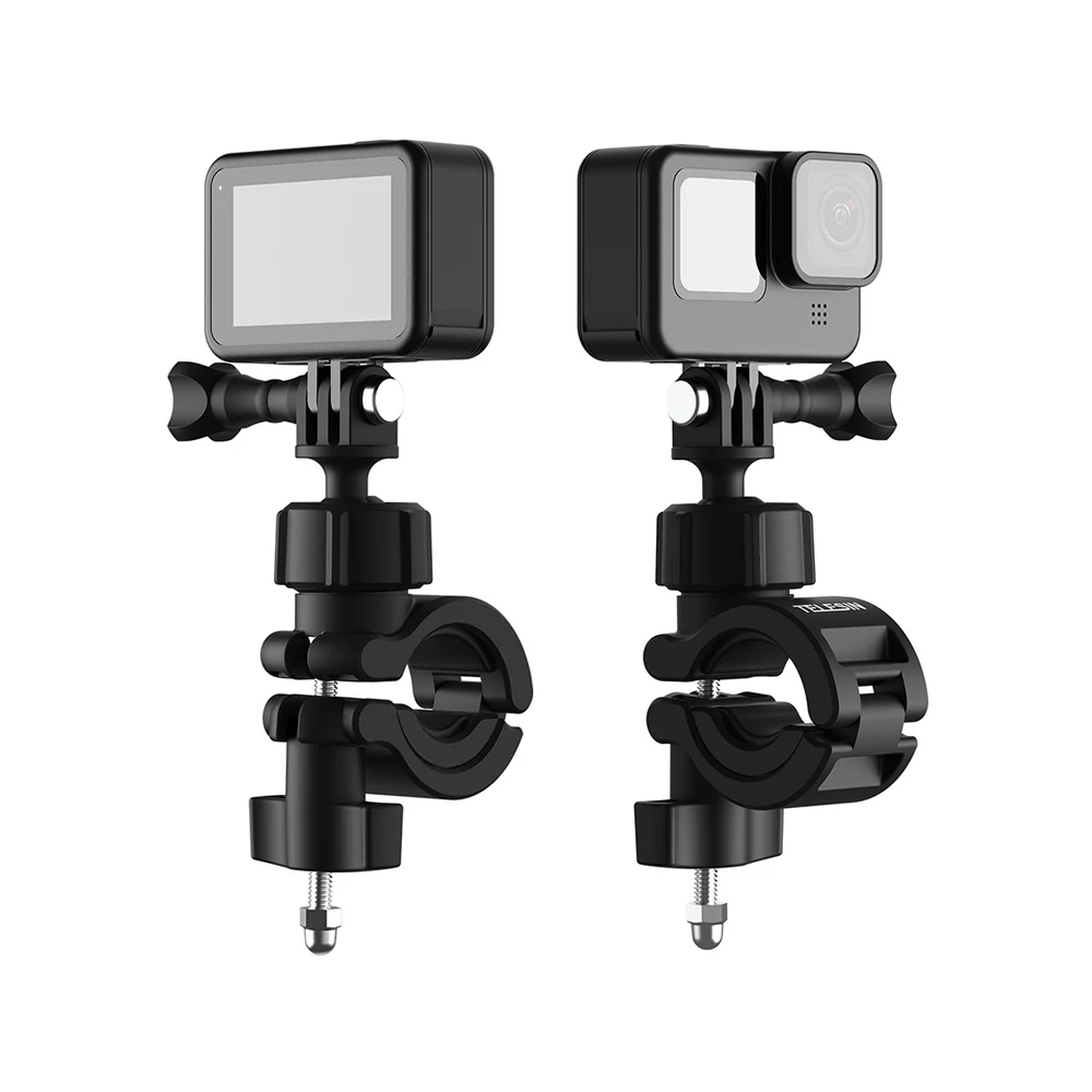 TELESIN Motorcycle Bike Mount Bracket Action Camera Handlebar Mount 360° Rotation for GoPro Hero 11/10/9/8/7/6 Insta360 DJI Osmo
TELESIN Motorcycle Bike Mount Bracket Action Camera Handlebar Mount 360° Rotation for GoPro Hero 11/10/9/8/7/6 Insta360 DJI Osmo