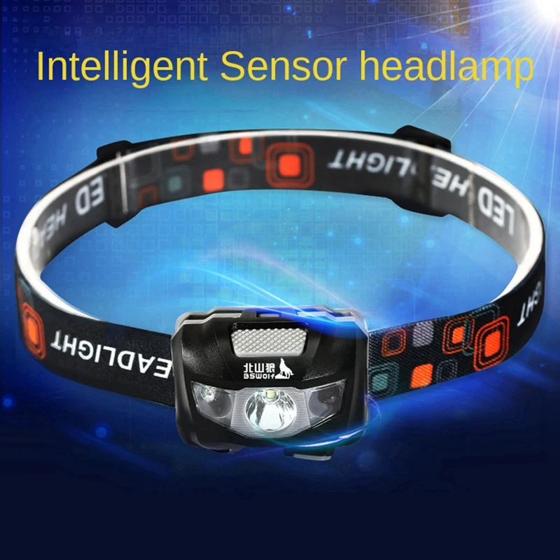 Bswolf LED Sensor Headlight Strong Light Charging Super Bright Night Mineral Lamp
Bswolf LED Sensor Headlight Strong Light Charging Super Bright Night Mineral Lamp