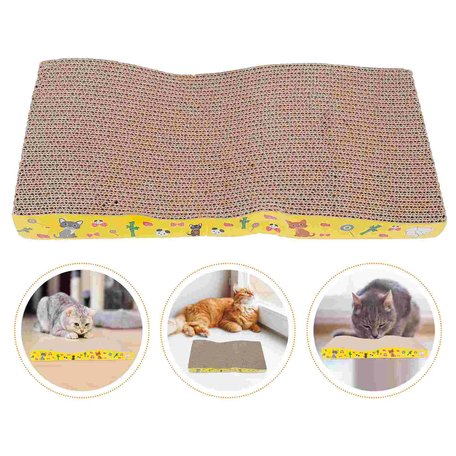 Scratcher Scratching Scratch Pad Board Sisal Funny Kitten Cardboard Corner Wall Mat Flat
Scratcher Scratching Scratch Pad Board Sisal Funny Kitten Cardboard Corner Wall Mat Flat