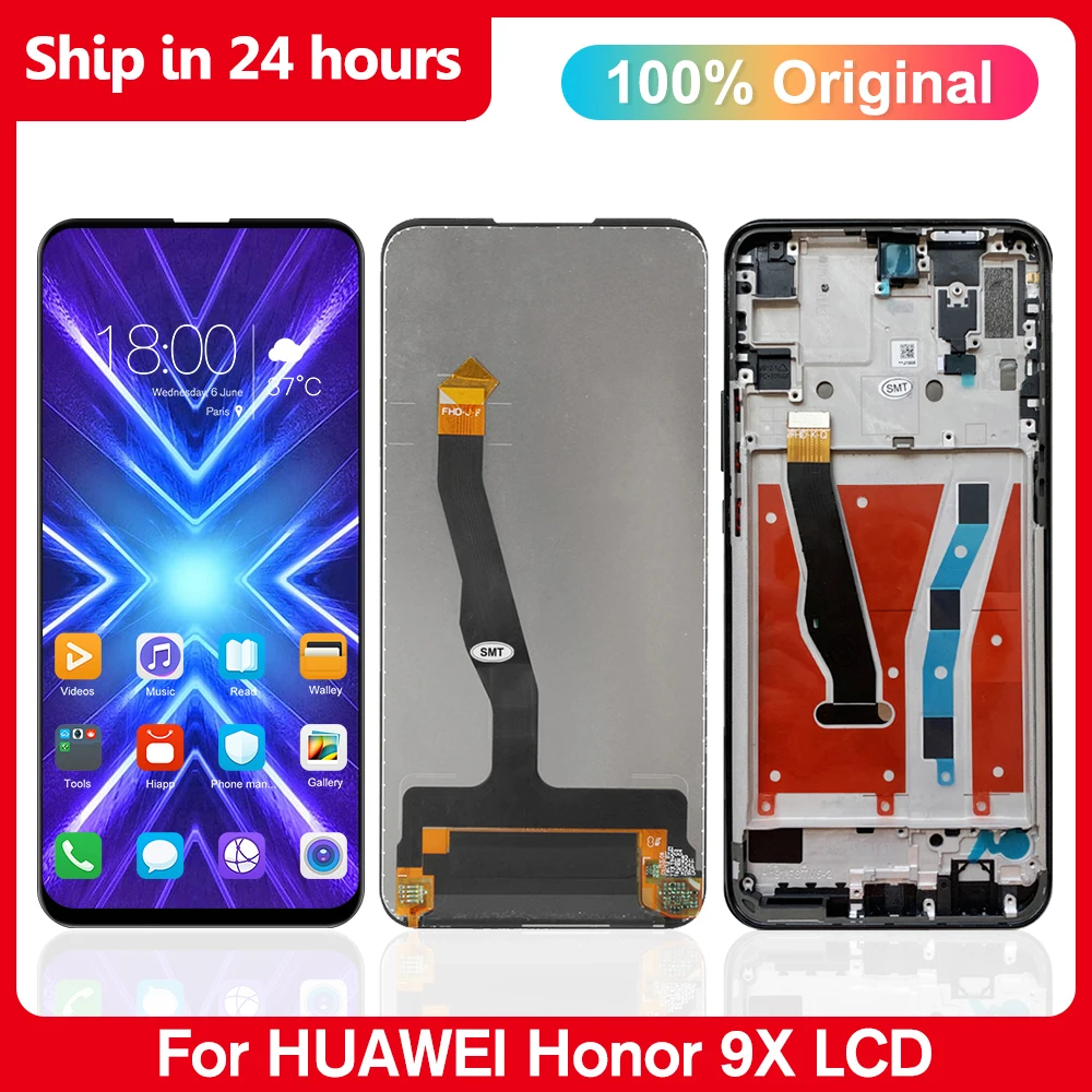 6.59"Original For Huawei Honor 9X Global Version LCD Display For Honor 9X STK-LX1 Display+Touch Screen Digitizer Assembly
6.59"Original For Huawei Honor 9X Global Version LCD Display For Honor 9X STK-LX1 Display+Touch Screen Digitizer Assembly