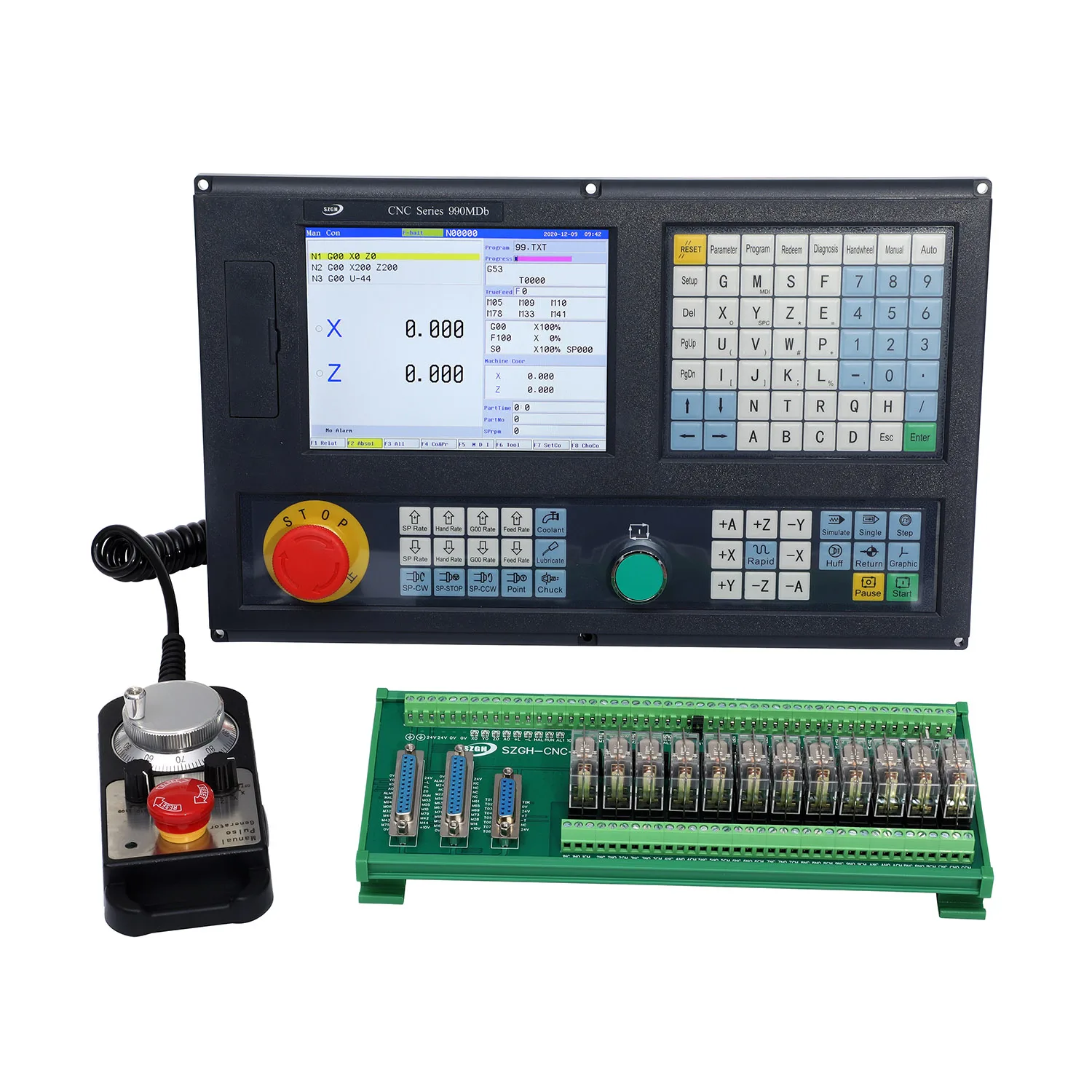 SZGH-CNC990TDb-2 2 Axis CNC Controller for lathe and turning center
SZGH-CNC990TDb-2 2 Axis CNC Controller for lathe and turning center