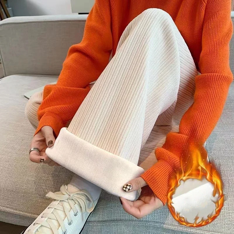 2022 Winter Warm Plush Thick Pants Women Fashion High Waist Corduroy Wide Leg Pants Korean Loose Straight Casual Long Pants
2022 Winter Warm Plush Thick Pants Women Fashion High Waist Corduroy Wide Leg Pants Korean Loose Straight Casual Long Pants