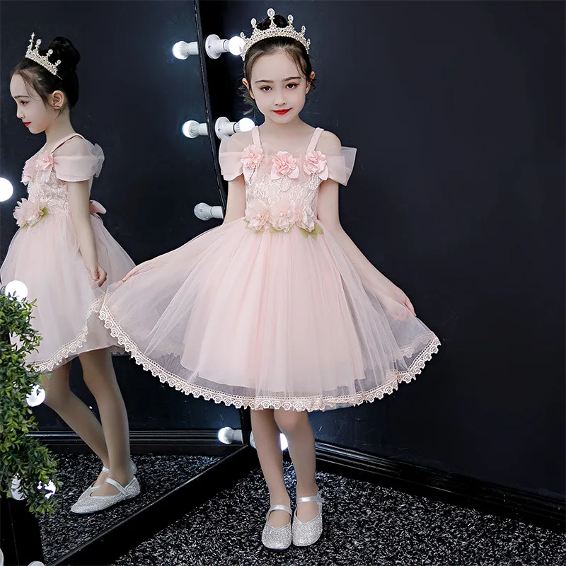 Summer Girls Lace Bow Dresses Kids Flower Girl Wedding Princess Party Dress Vestidos Costume Children Clothing for 3-14 Years
Summer Girls Lace Bow Dresses Kids Flower Girl Wedding Princess Party Dress Vestidos Costume Children Clothing for 3-14 Years