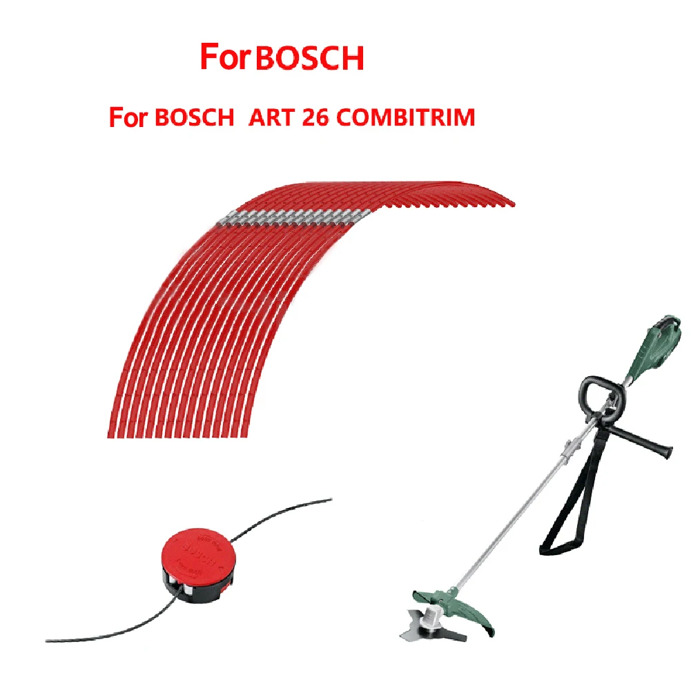 Mowing Rope Nylon Line 10pcs ART23 ART26 ART30 F016800181 Practical Outdoor Living For Bosch ART Grass Trimmers
Mowing Rope Nylon Line 10pcs ART23 ART26 ART30 F016800181 Practical Outdoor Living For Bosch ART Grass Trimmers