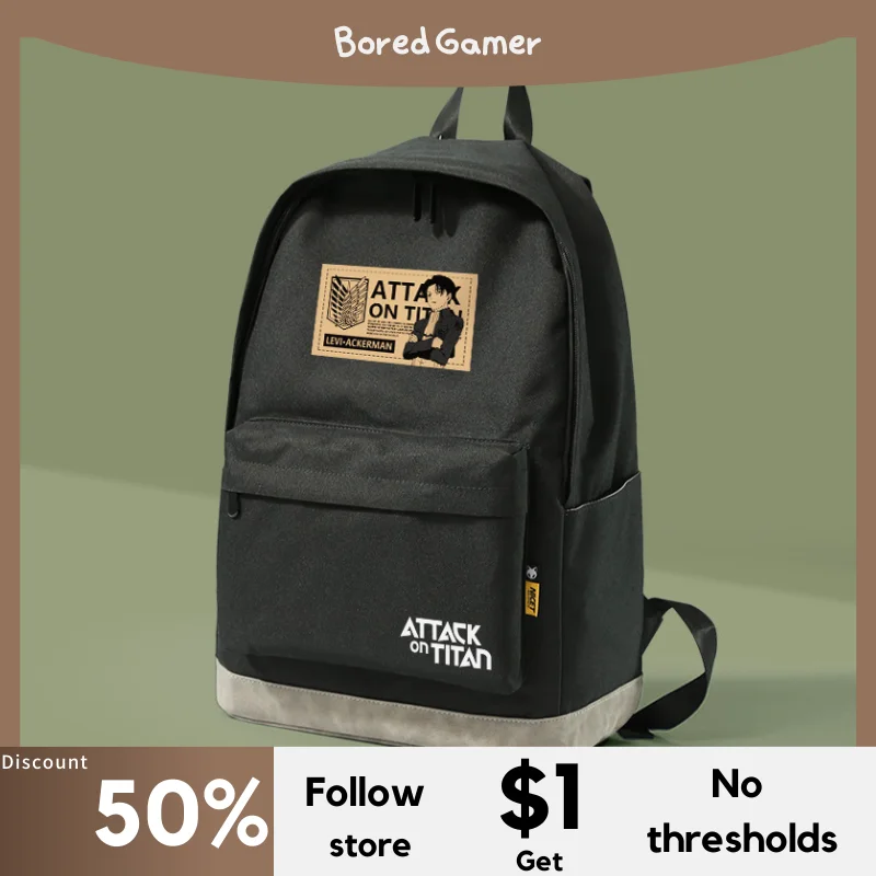 Рюкзак для девочек и мальчиков из аниме «атака на Титанов»
Рюкзак для девочек и мальчиков из аниме «атака на Титанов»