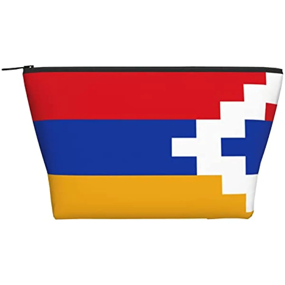 Flag of Artsakh Toiletry Kit Clutch Polyester Handy Bag Make Up Bag for Women Teens Cosmetic Case Trapezoid Packaging
Flag of Artsakh Toiletry Kit Clutch Polyester Handy Bag Make Up Bag for Women Teens Cosmetic Case Trapezoid Packaging