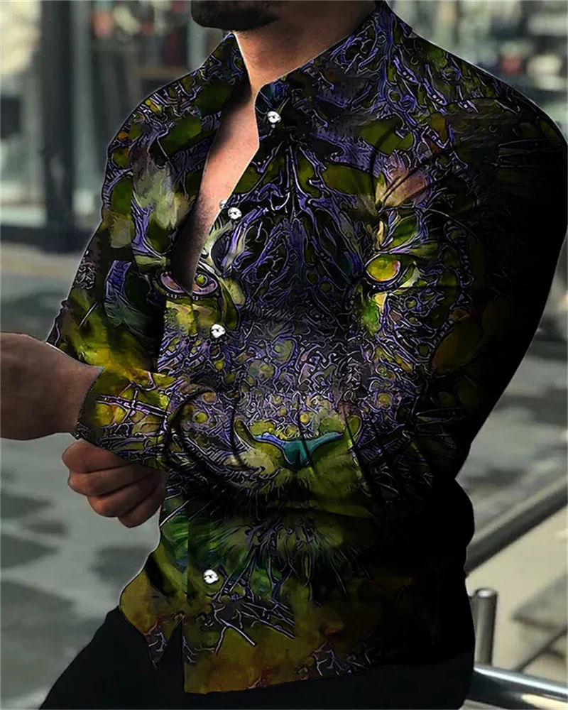 Luxury Fashion Men's Shirts Oversized Casual Shirts Retro Printed Long Sleeve Tops Men's Club Cardigan Shirts High Quality S-6XL
Luxury Fashion Men's Shirts Oversized Casual Shirts Retro Printed Long Sleeve Tops Men's Club Cardigan Shirts High Quality S-6XL