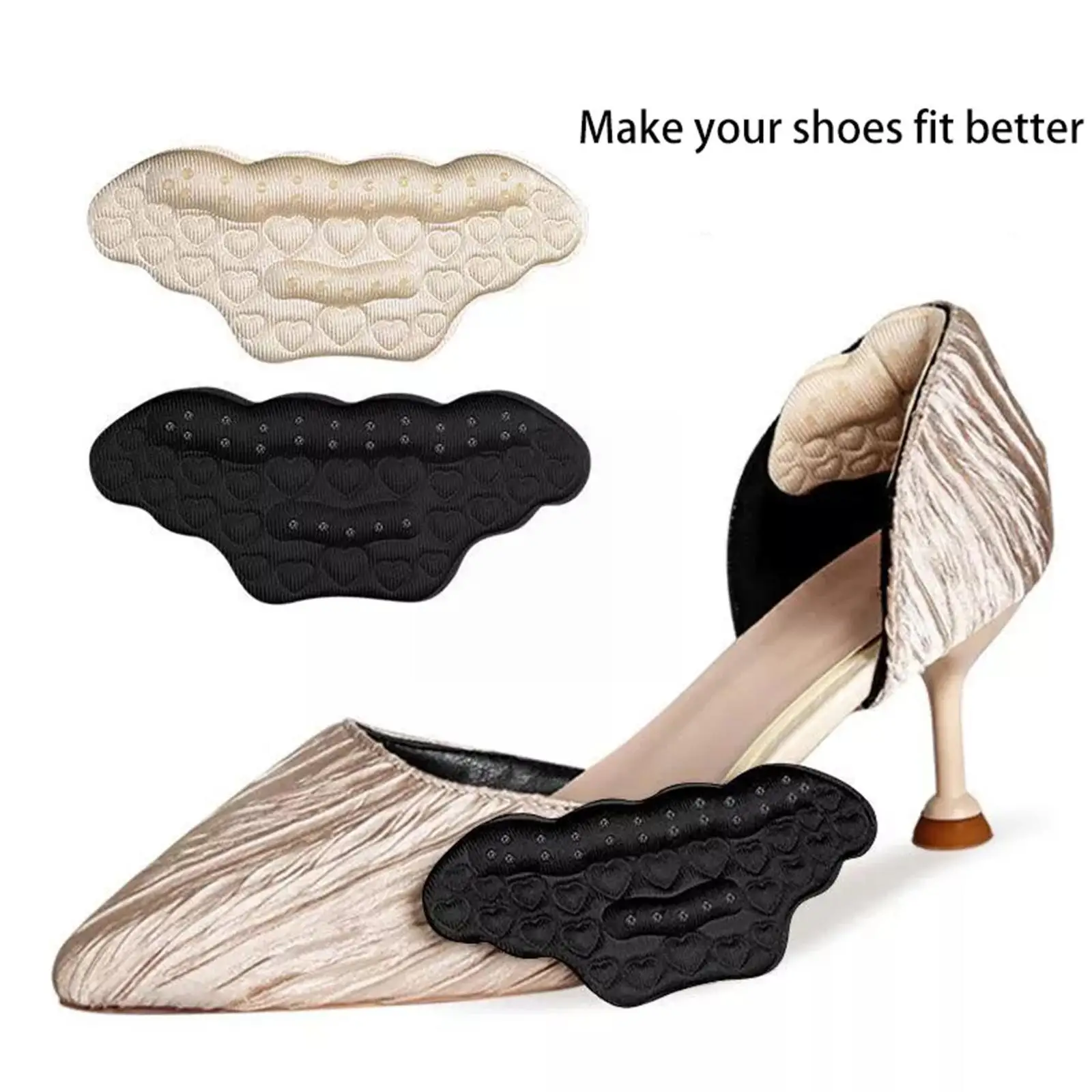 1 Pair Heel Insoles Pain Relief Cushion Heels Protector Sticker Care Feet Patch Liner Pads Invisible Heel Grips Heel Adhesi X8H9
1 Pair Heel Insoles Pain Relief Cushion Heels Protector Sticker Care Feet Patch Liner Pads Invisible Heel Grips Heel Adhesi X8H9