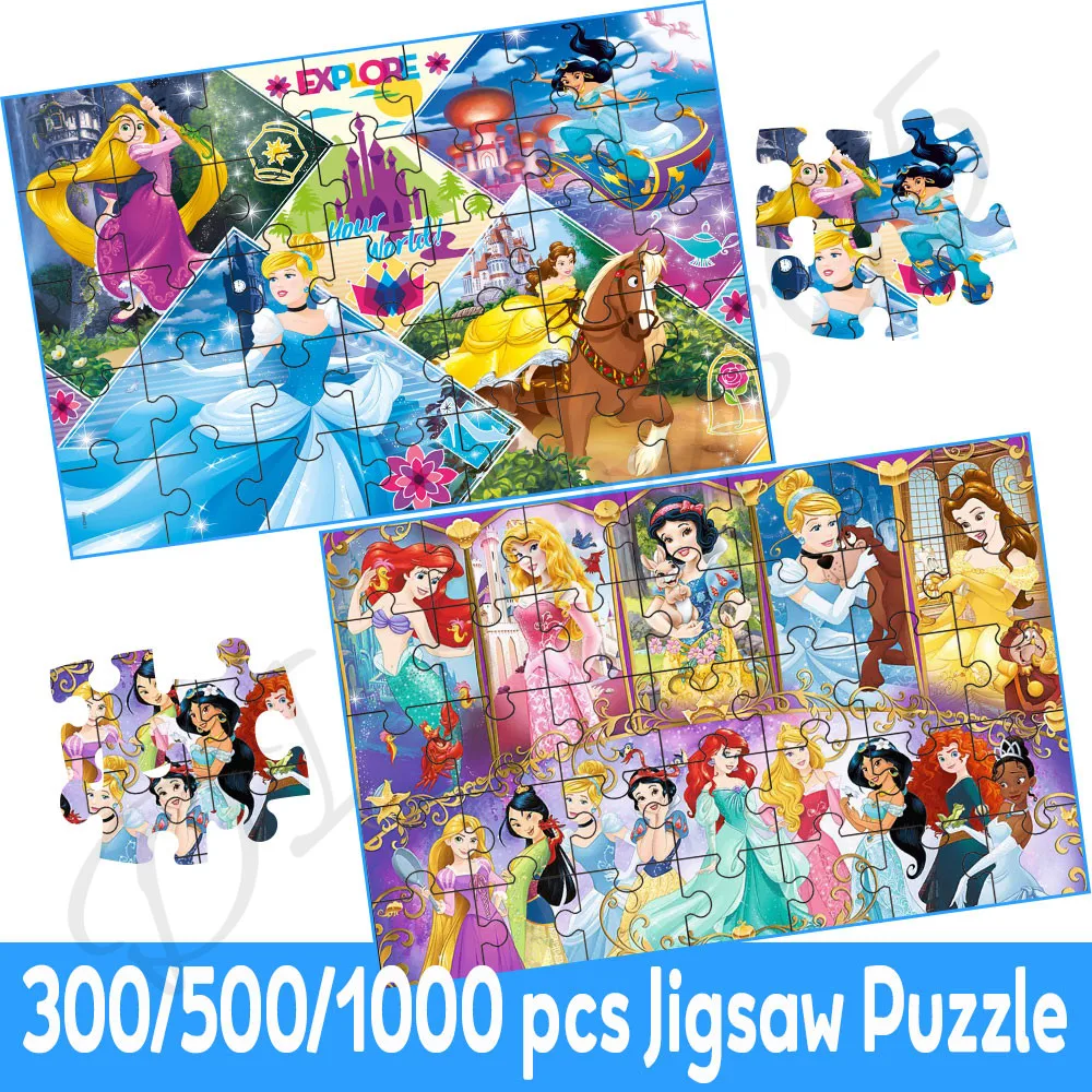 Disney Princess Jigsaw Puzzle Cinderella Little Mermaid Princess Alora Badro Badol Cartoon Pictures 1000 Piece Paper Puzzle Toy
Disney Princess Jigsaw Puzzle Cinderella Little Mermaid Princess Alora Badro Badol Cartoon Pictures 1000 Piece Paper Puzzle Toy