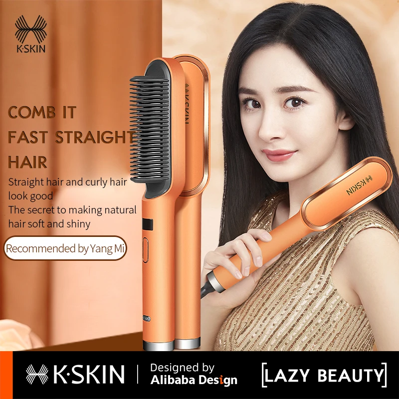 Hair Straightener Freeshipping Hair Curler 2 In 1 Professional Hair Straightener Women's Hair Brush Heating Comb Curling Iron
Hair Straightener Freeshipping Hair Curler 2 In 1 Professional Hair Straightener Women's Hair Brush Heating Comb Curling Iron