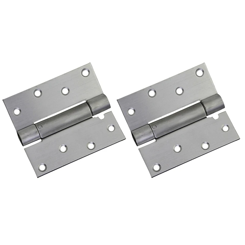 Self Closing Door Hinge, 6 Pack 4 Inch Heavy Duty Square Stainless Steel Mortise Spring Automatic Closer Hinge Hardware
Self Closing Door Hinge, 6 Pack 4 Inch Heavy Duty Square Stainless Steel Mortise Spring Automatic Closer Hinge Hardware