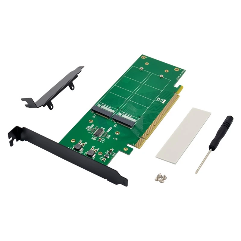 

PCI-E X16 4-канальная M.2 Nvme SSD расширения Райзер карта M.2 M SSD разделенная карта PCIE X16 M.2 Nvme SSD адаптер