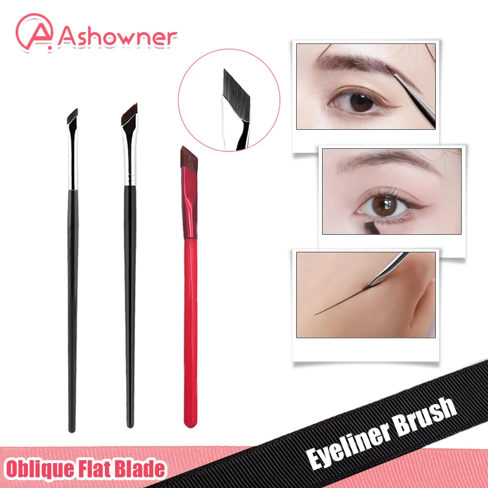 Blade Eyeliner Brush Ultra Thin Fine Angle Flat Eyebrow Brush Under The Eyes Place Makeup Brush Portable Precise Detail Brush
Blade Eyeliner Brush Ultra Thin Fine Angle Flat Eyebrow Brush Under The Eyes Place Makeup Brush Portable Precise Detail Brush