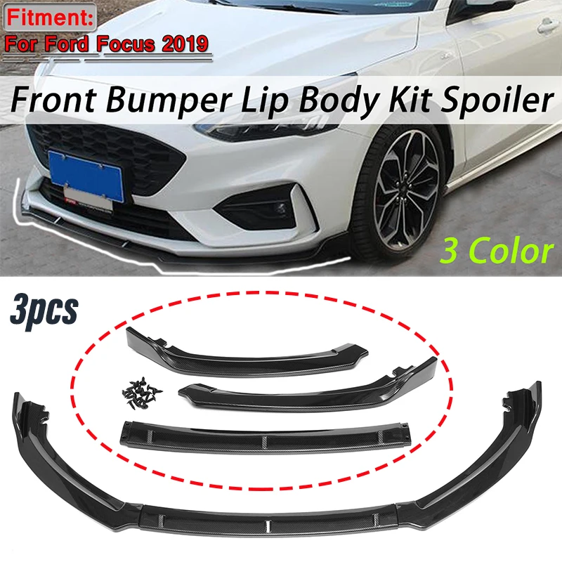 2019 Bumper Lip For Focus 3PCS Car Front Bumper Lip Splitter Diffuser Guard Protection Body Kit Spoiler For Ford For Focus 2019
2019 Bumper Lip For Focus 3PCS Car Front Bumper Lip Splitter Diffuser Guard Protection Body Kit Spoiler For Ford For Focus 2019