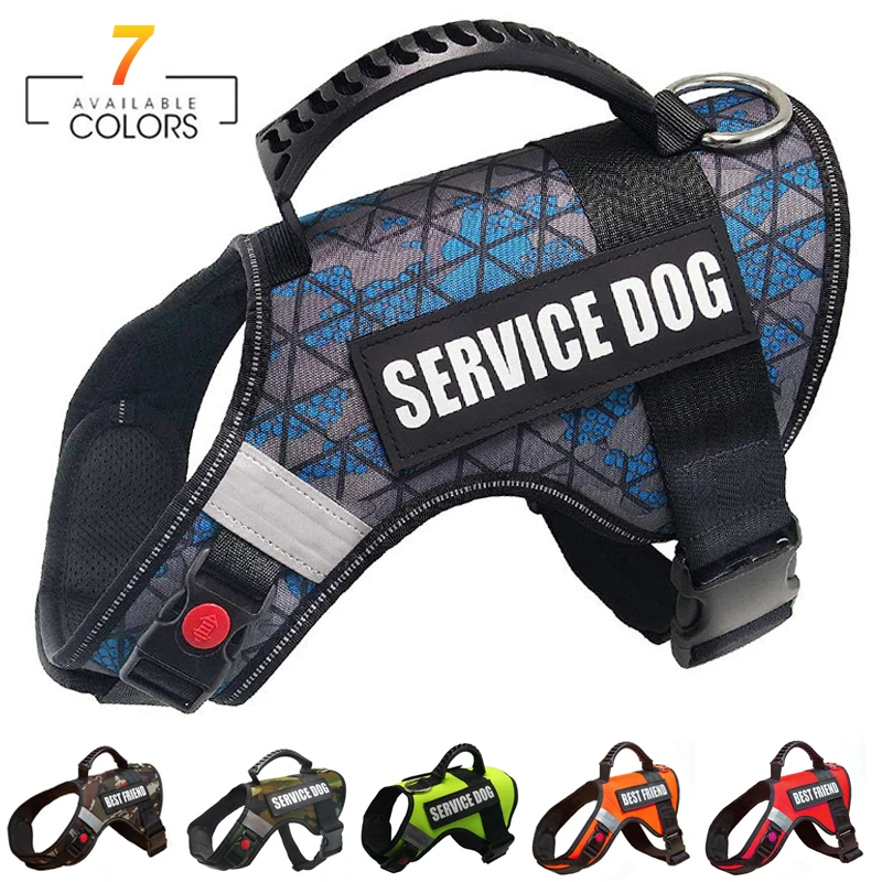 Reflective Nylon Dog Name Harness No Pull Adjustable Pet Collar Chest Strap for Medium Large Dogs Outdoor Travel Pet Accessories
Reflective Nylon Dog Name Harness No Pull Adjustable Pet Collar Chest Strap for Medium Large Dogs Outdoor Travel Pet Accessories