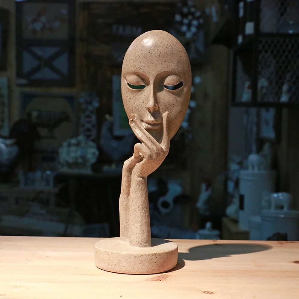 Nordic Style Character Mask Coffee Shop Decoration Shooting Props Art Decoration Abstract Character Sculpture Decoration
Nordic Style Character Mask Coffee Shop Decoration Shooting Props Art Decoration Abstract Character Sculpture Decoration