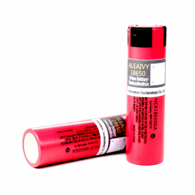 100% New Original NCR18650GA 3500mAh 3.7V 18650 Battery Lithium Rechargeable Cell Batteries
100% New Original NCR18650GA 3500mAh 3.7V 18650 Battery Lithium Rechargeable Cell Batteries