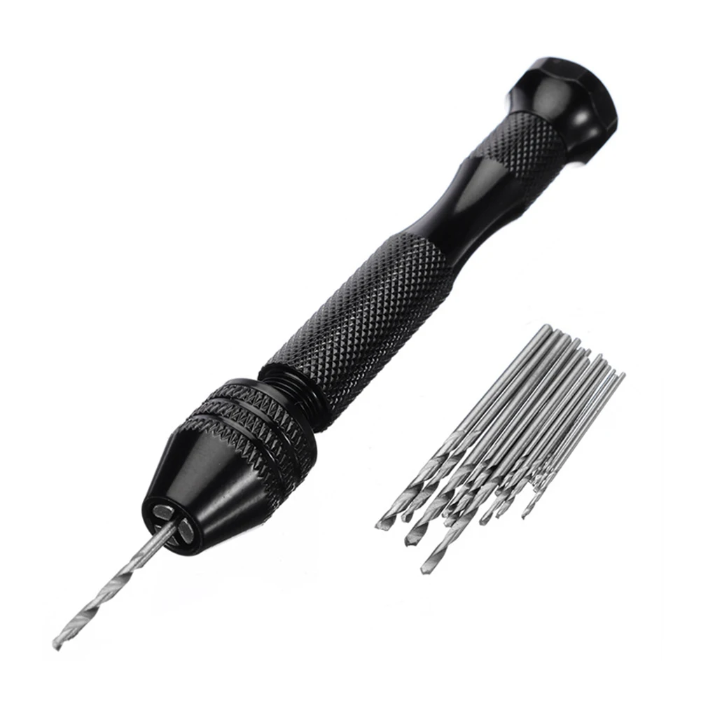 Mini Micro Hand Drill With Keyless Chuck HSS Steel Twist Drill Bit Woodworking Drilling Rotary Tools Hand Drill Manual
Mini Micro Hand Drill With Keyless Chuck HSS Steel Twist Drill Bit Woodworking Drilling Rotary Tools Hand Drill Manual