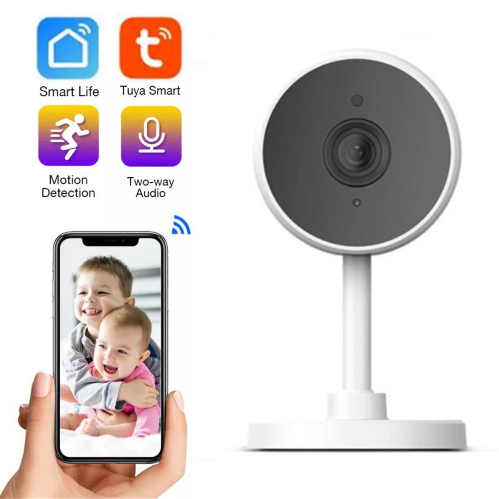 IP-камера видеонаблюдения HD 1080P компактная с поддержкой Wi-Fi и датчиком движения
IP-камера видеонаблюдения HD 1080P компактная с поддержкой Wi-Fi и датчиком движения