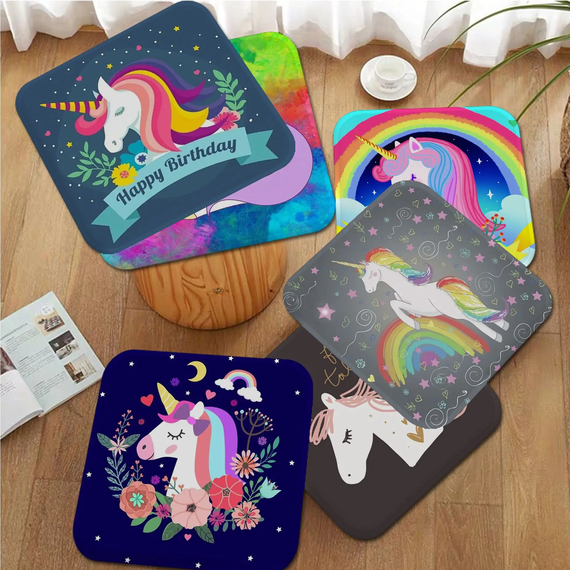 Unicorn Simplicity Multi-Color Stool Pad Patio Home Kitchen Office Chair Seat Cushion Pads Sofa Seat 40x40cm Sofa Decor Tatami
Unicorn Simplicity Multi-Color Stool Pad Patio Home Kitchen Office Chair Seat Cushion Pads Sofa Seat 40x40cm Sofa Decor Tatami