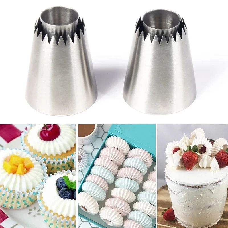 Stainlessl Steel Sultan Tube Icing Piping Nozzles Cookie Biscuit Russian Ice Cream Pastry Tips Cake Mold Cake Decorating Tools
Stainlessl Steel Sultan Tube Icing Piping Nozzles Cookie Biscuit Russian Ice Cream Pastry Tips Cake Mold Cake Decorating Tools