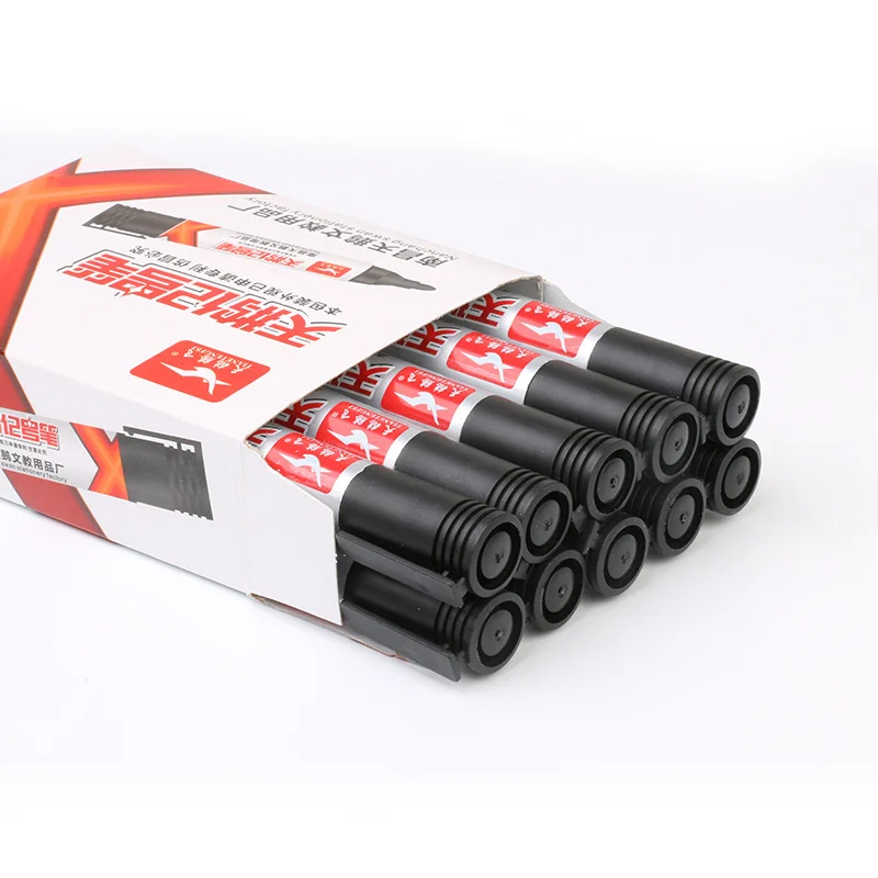 8pcs/box Big Head Mark Pen Capable Not Fade Oily Waterproof Marker Pen Marks Logistics Work
8pcs/box Big Head Mark Pen Capable Not Fade Oily Waterproof Marker Pen Marks Logistics Work