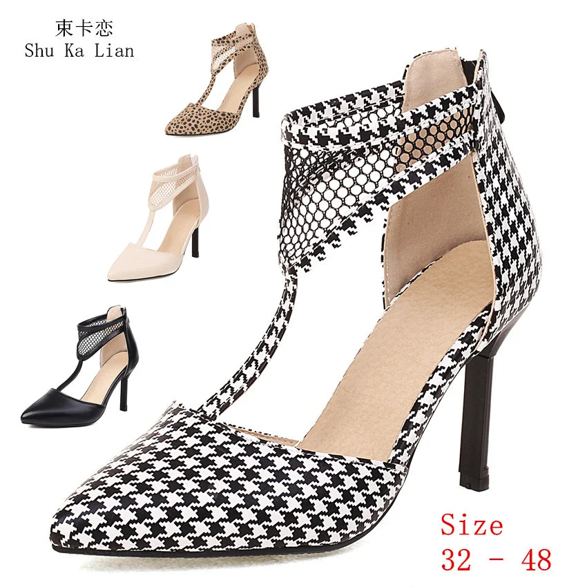 Sexy Women High Heels Pumps D Orsay High Heel Shoes Stiletto Woman Shoes Kitten Heels Plus Size 32 - 48
Sexy Women High Heels Pumps D Orsay High Heel Shoes Stiletto Woman Shoes Kitten Heels Plus Size 32 - 48