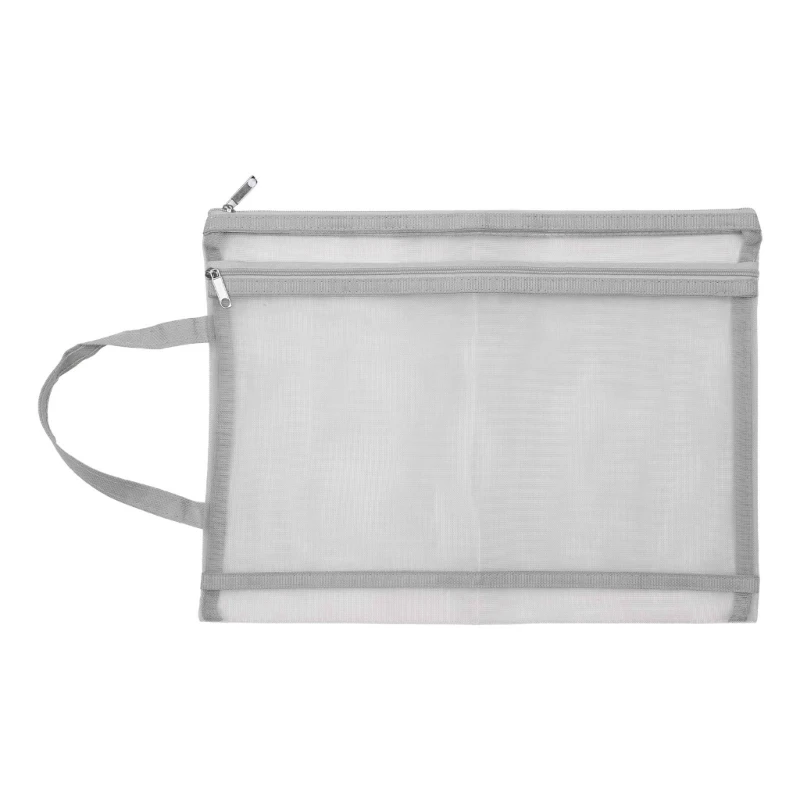Прозрачная сетчатая сумка на молнии, Сумка для документов, папки для файлов A4, школьные и офисные принадлежности
Прозрачная сетчатая сумка на молнии, Сумка для документов, папки для файлов A4, школьные и офисные принадлежности