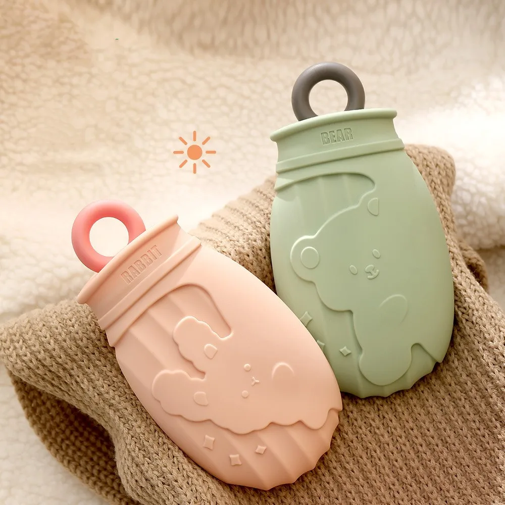 Youpin Cartoon Bear Rabbit Hot Water Bag Microwave Heated Silicone Bottle Winter Heater With Knitted Cover 320ML
Youpin Cartoon Bear Rabbit Hot Water Bag Microwave Heated Silicone Bottle Winter Heater With Knitted Cover 320ML