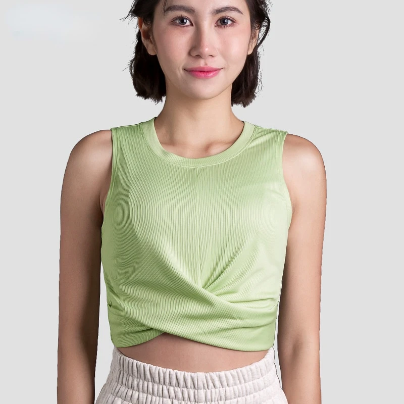 2022 hot selling outdoor women's Sports Top sleeveless summer wear running fitness vest Yoga quick drying clothes
2022 hot selling outdoor women's Sports Top sleeveless summer wear running fitness vest Yoga quick drying clothes