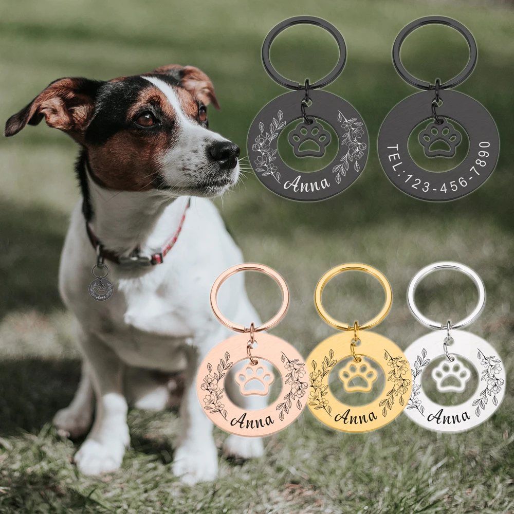 Anti-lost ID Tags Personalized Engraving Pets Cat Name Tags Pendant Customized Dog Tag Collar Nameplate Stainless Steel Keychain
Anti-lost ID Tags Personalized Engraving Pets Cat Name Tags Pendant Customized Dog Tag Collar Nameplate Stainless Steel Keychain