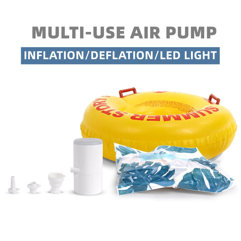 Outdoor Air Pump Portable Vacuum Pump For Mattress Mat Quick Inflate Deflate Swimming Ring Camping Light Mini Camping Equipment
Outdoor Air Pump Portable Vacuum Pump For Mattress Mat Quick Inflate Deflate Swimming Ring Camping Light Mini Camping Equipment