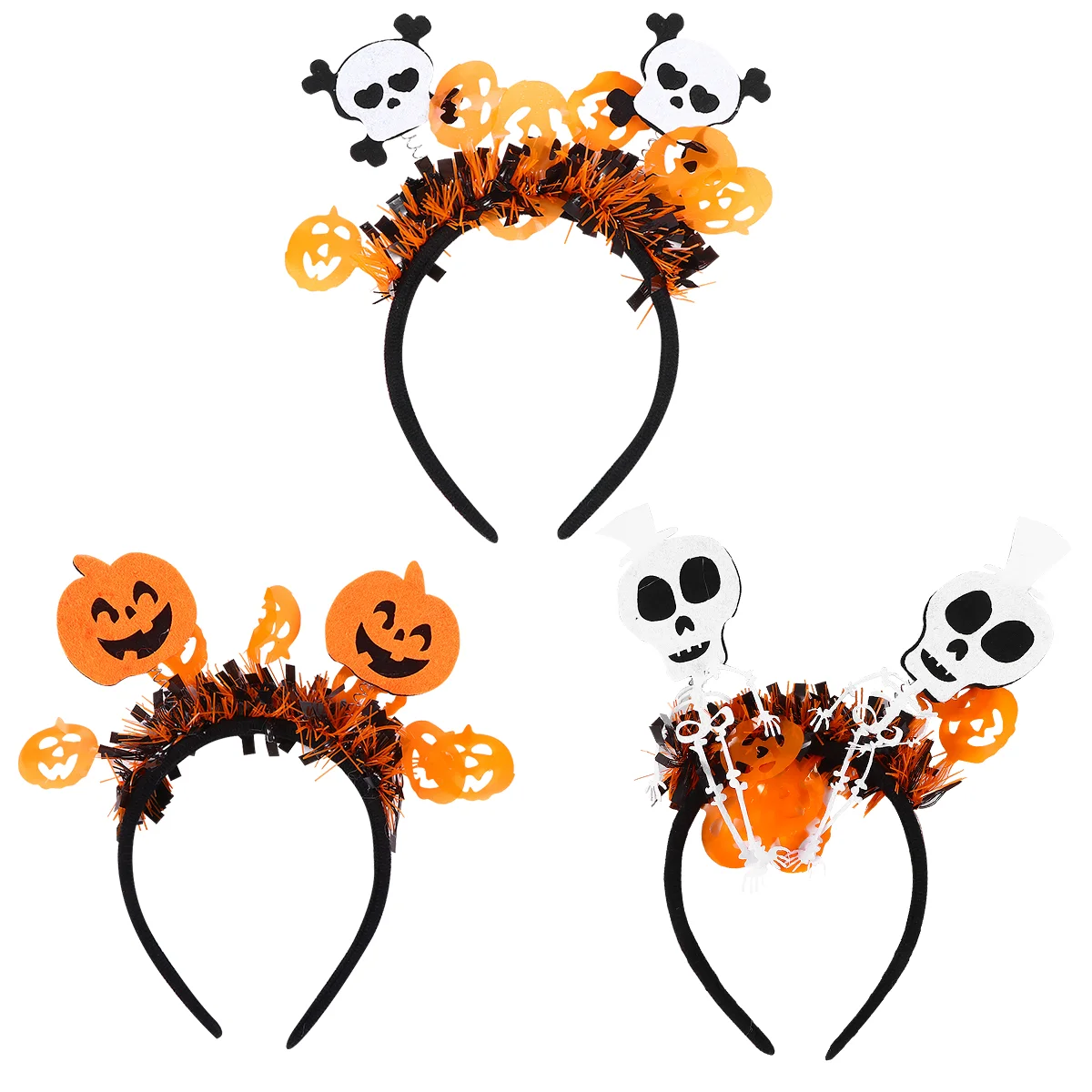 

Headband Pumpkin Hair Head Costume Headpiece Kids Headbandsaccessories Cosplay Decoration Witch Party Hairband Ghost Hoop Band