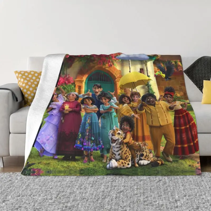 Encanto Cartoon Mirabel Madrigal Blanket Soft Fleece Autumn Warm Flannel Throw Blankets for Sofa Outdoor Bed Bedspread
Encanto Cartoon Mirabel Madrigal Blanket Soft Fleece Autumn Warm Flannel Throw Blankets for Sofa Outdoor Bed Bedspread