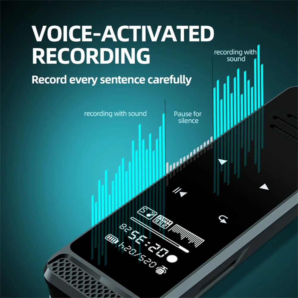 

Acoustic Dsp Noise Reduction Chip Combined With Technology And Literature. Recording Pen One Click Recording Mp3 Recorder