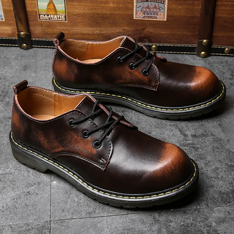 Handmade Comfortable Men's Shoes Top Quality Lace-up Solid Dress Shoes Men Oxfords Fashion Leather Casual Shoes Man Big Size 48
Handmade Comfortable Men's Shoes Top Quality Lace-up Solid Dress Shoes Men Oxfords Fashion Leather Casual Shoes Man Big Size 48
