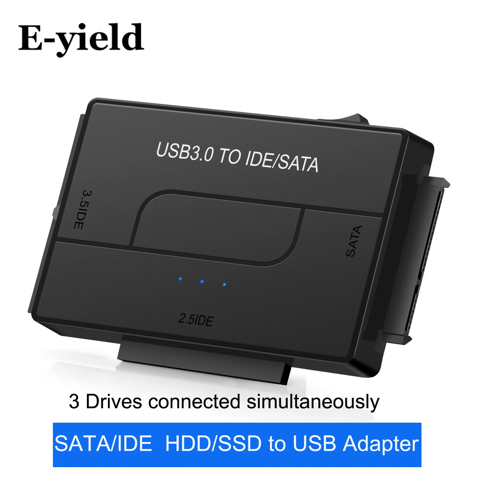 Переходник с USB 2 5 на SATA IDE комбинированный переходник для жесткого диска Sata 3 25